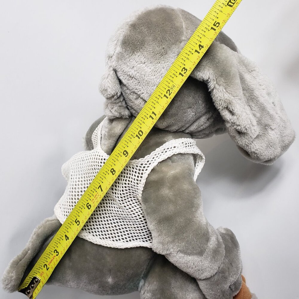 Vintage 1986 Disneyland Captain EO Hooter Elephant Plush 15" Michael Jackson Toy - Picture 16 of 16